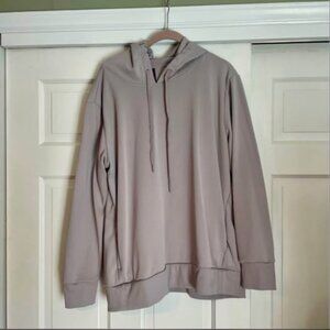 Grey/Purple women’s athletic hoodie